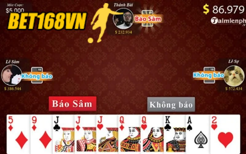 Quy trình chơi 1 ván bài Sâm Lốc